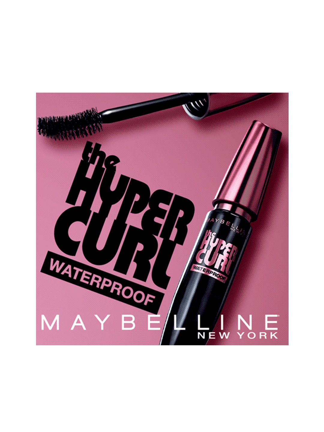 Maybelline New York Hypercurl Waterproof Mascara - Black 9.2 ml