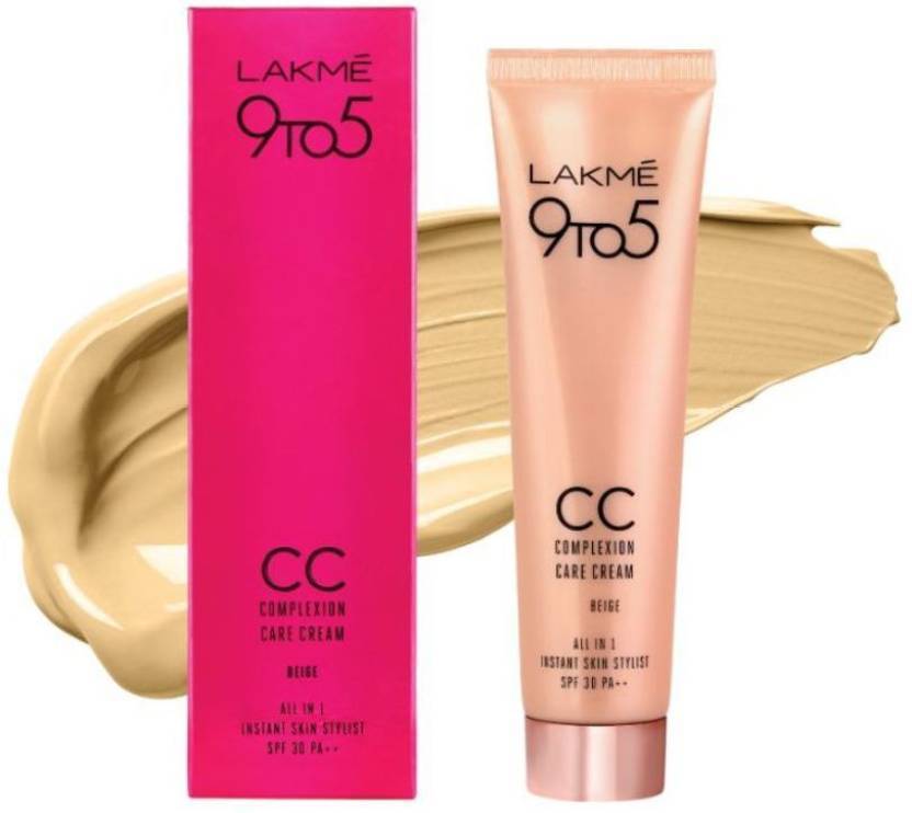 Lakme 9 to 5 Complexion Care Face Cream - Beige Foundation  (Beige, 30 g)